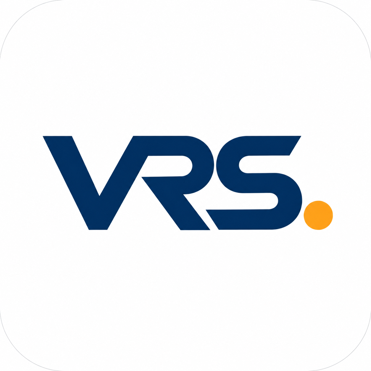 VRS mark — navy